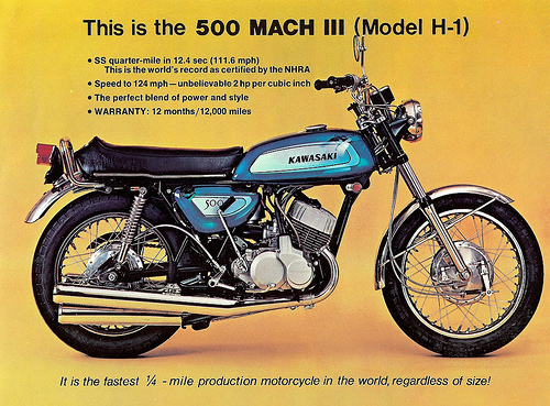 絶版車 MTGarage Kawasaki Mach3